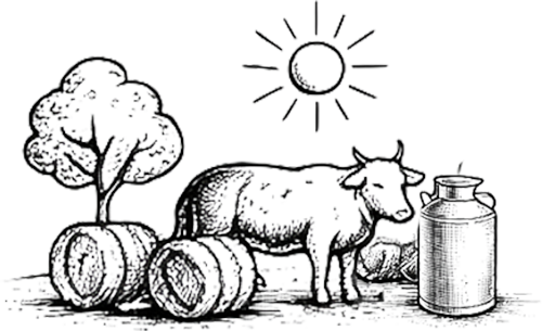 Materia prima - bovine al pascolo